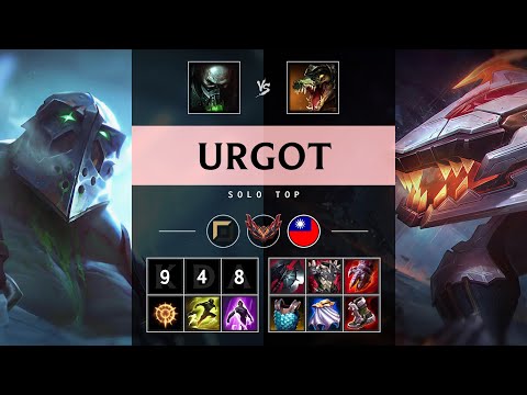 Urgot Top vs Renekton - TW Grandmaster Patch 25.16