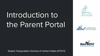 Introduction to the Parent Portal