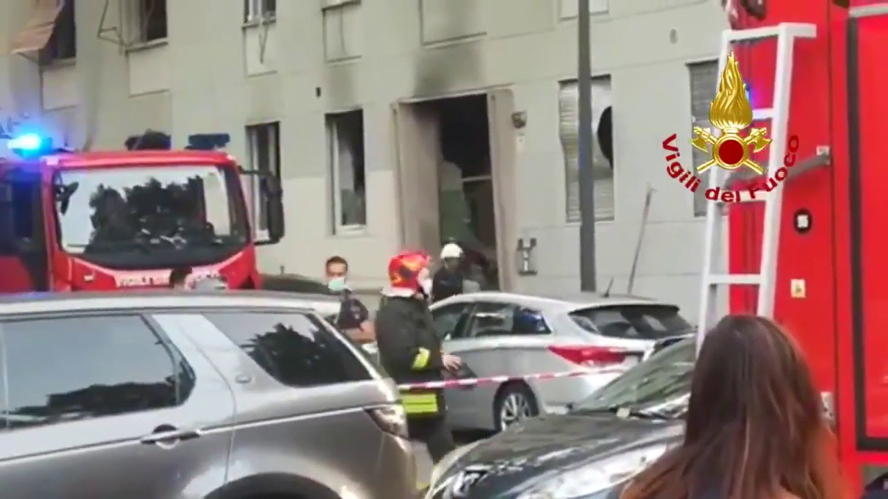 Milano, esplode appartamento, cinque feriti