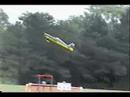 rc stunt plane, helicopter and jet do tricks and crash