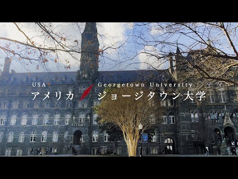 早稲田大学留学リポート2023 #7 ジョージタウン大学/ Waseda University Study Abroad Report Georgetown University
