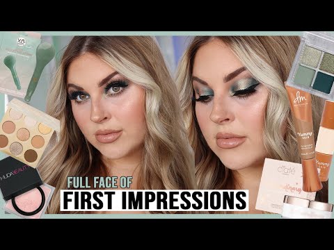 please send help.... ughhhhh 😵‍💫 full face of makeup FIRST IMPRESSIONS