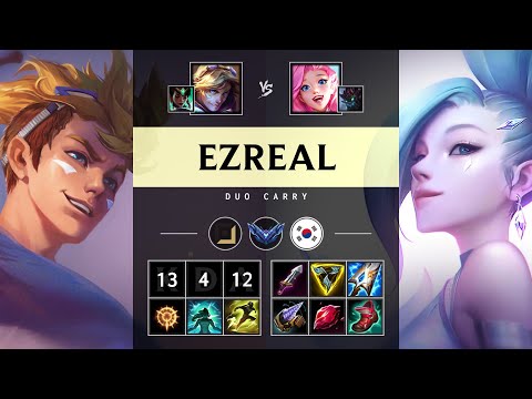 Ezreal ADC vs Seraphine - KR Diamond Patch 25.19