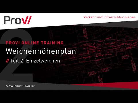 Weichenhöhenplan Teil 2 – Einzelweichen