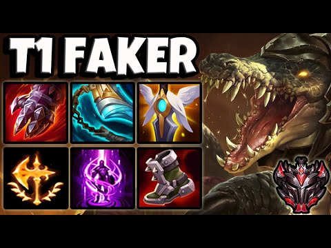 T1 Faker RENEKTON vs LUCIAN [ MID ] Patch 11.6 Ranked Korea ✅