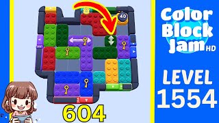 Solusi Level 1554 Color Block Jam