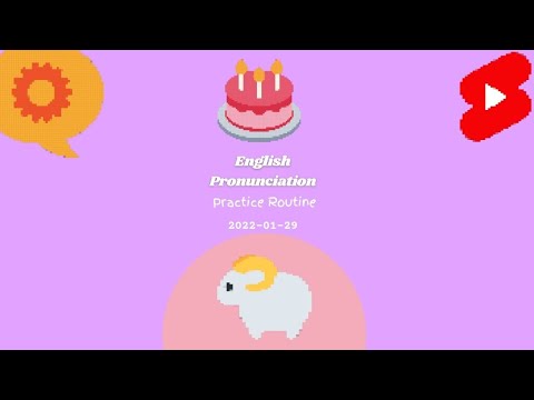 2022-01-29 CAKE ENGLISH PRONUNCIATION 🎂🇺🇸🇬🇧🗣