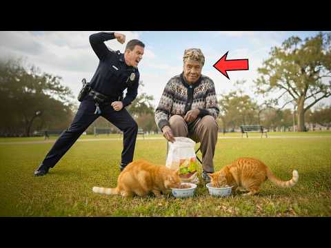Racist Cop Assaults Elderly Black Woman Feeding Stray Cats — She's a Retired Federal Judge