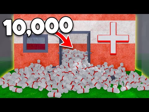 I Collected 10,000 BANDAGES in 99 Nights in the Forest...