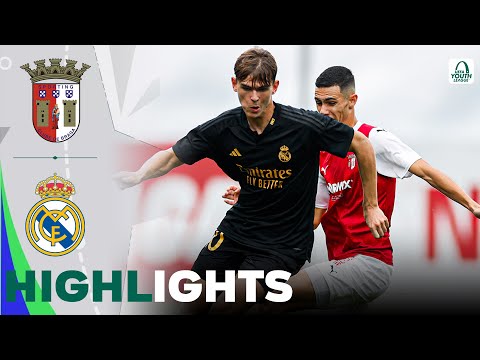 Real Madrid vs SC Braga | Highlights | UEFA Youth League 24-10-2023