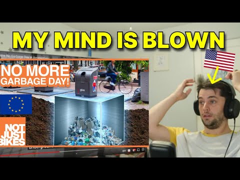 American reacts to 'We Have No Garbage Day in Amsterdam!'