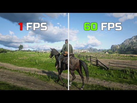 RDR2 | 1 FPS vs 10 FPS vs 15 FPS vs 30 FPS vs 45 FPS vs 60 FPS