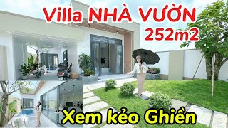 ☘️VILLA NHÀ VƯỜN 262m2 Nghĩ Dưỡng là Số 1!Xem Kẻo GHIỀN Hồ Bơi mini XANH MÁT-Kim Thủy xao xuyến quá