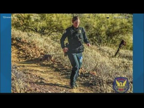 Phoenix police officer pays tribute to officer Tyler Moldovan who was shot on duty