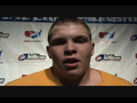 Junior 215 Greco-Roman champion Josef Rau (IL)