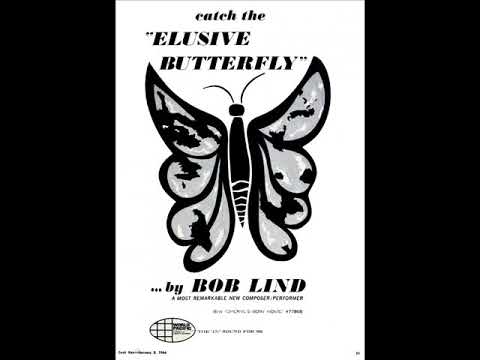 Bob Lind  ''Elusive Butterfly'' 1966. Original 45 Mono Version.