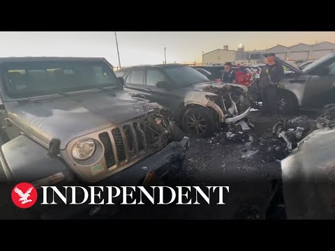 Five cars rented by Biden family burst into flames in Nantucket