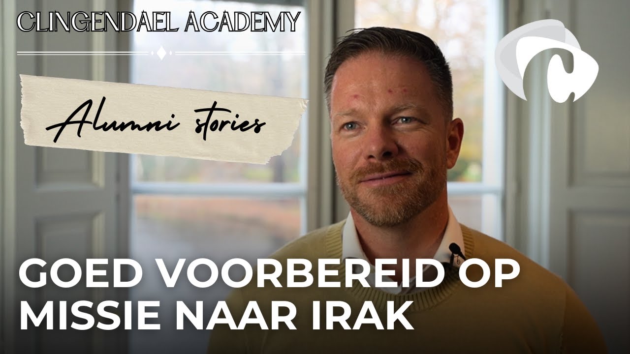 'Clingendael-training zeer waardevol voor mijn uitzending naar Irak'