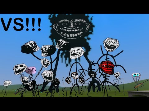 Trollge SNPCs VS Trollge Expansion SNPCs Pack 4 - GarrysMod Sandbox (Trollge Mod Pack)