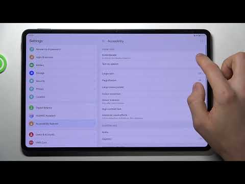How to Enable TalkBack Mode in HUAWEI MatePad Pro 12. - Activate Talkback