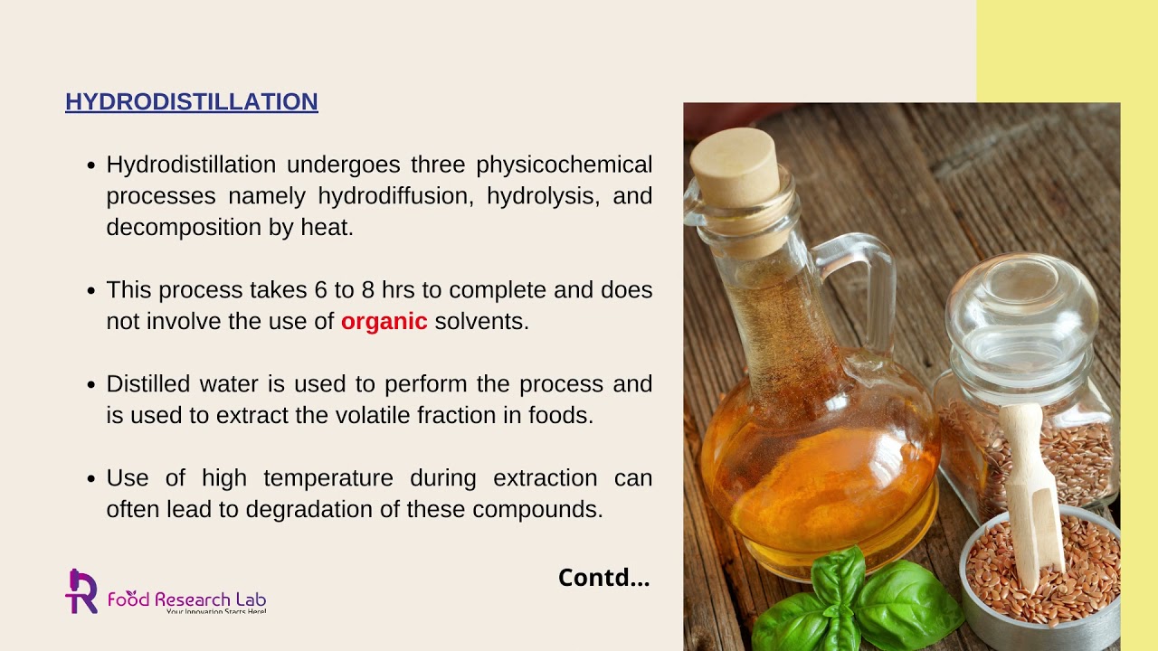 Active Ingredients – Bioactive component extraction process