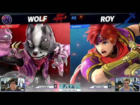 More Than Friendlies #48 - SSBU - BG | Lagiakai (Wolf) vs. TheNeclord (Roy/Corrin) - Losers Semis