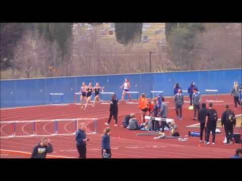 4/12/2018 Women's 400 Hurdles Heat 3