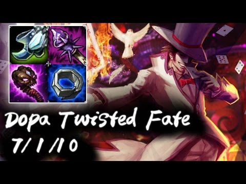 Dopa Twisted Fate Mid vs Azir | Dopa From Bronze to Challenger : Challenger Division Replays