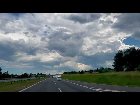 Autostrada A4 kierunek Katowice Kraków kopuły przejazd #a4 #highway #katowice #krakow #car #speed