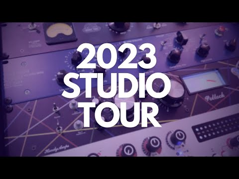 Mixing & Mastering Studio Tour 2023