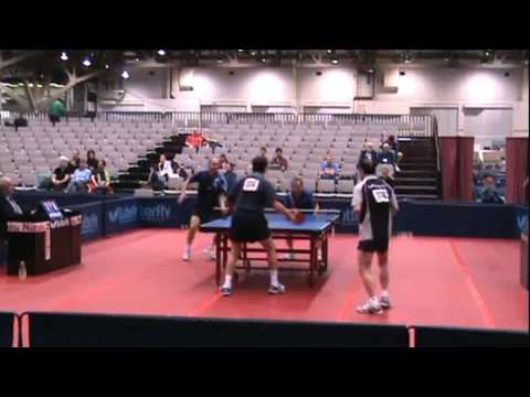 Over 50 Doubles Table Tennis - David Sakai / Dan Seemiller vs Liu Hui Yu / Barry Dattel, Nationals