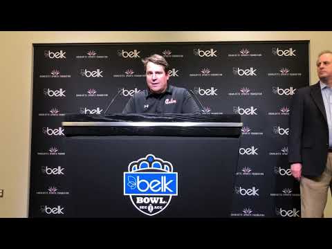 Will Muschamp postgame Belk Bowl