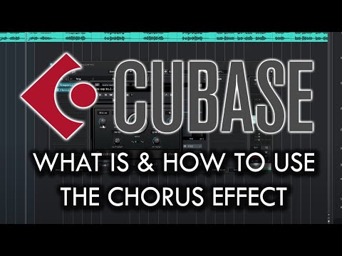 What Is & How To Use The CHORUS Effect | Quick & Easy Guide l Cubase Studio Chorus Tutorial #cubase
