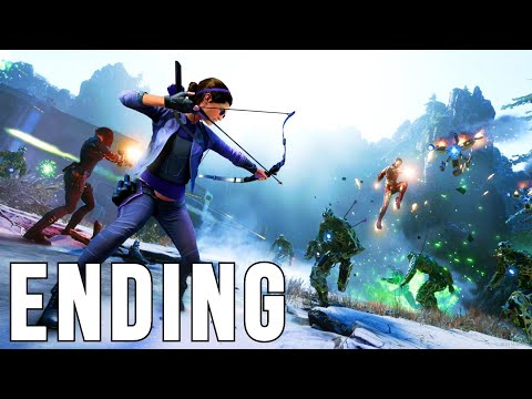 MARVEL'S AVENGERS (KATE BISHOP DLC) Walkthrough Gameplay Part 4 - ENDING/FINAL BOSS (FULL GAME)