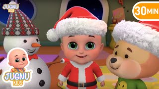 Jingle Bells | Christmas songs for kids | nursery rhymes from Jugnu kids