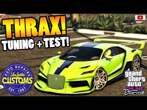 🤑🛠Der Neue Race Bugatti! THRAX Komplettes Tuning + Test!🤑🛠 [GTA 5 Online Diamond Casino Update]