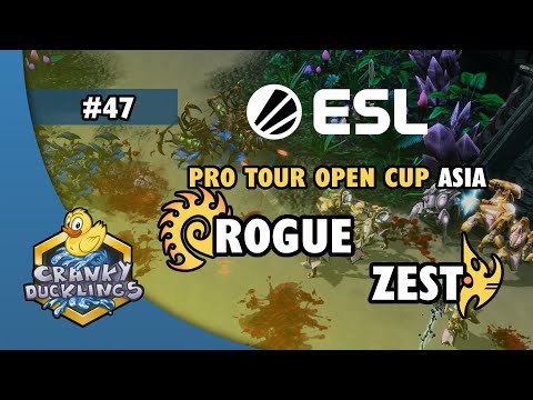 Rogue vs Zest - ZvP | ESL Open Cup #47 Asia | Weekly EPT StarCraft 2 Tournament