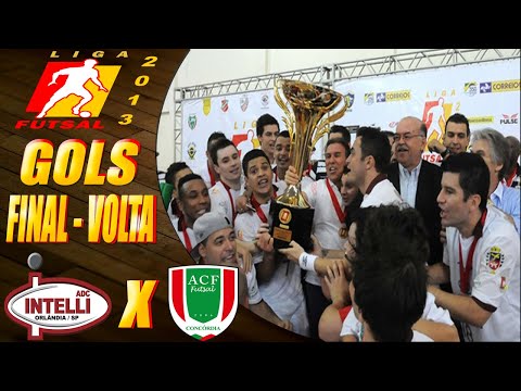 INTELLI CAMPEÃ! Gols Intelli X Concórdia | FINAL | 2º Jogo | Liga Futsal 2013 (17/11/2013)