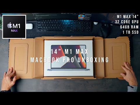 M1 Max MacBook Pro 14" | Unboxing & First Impressions!