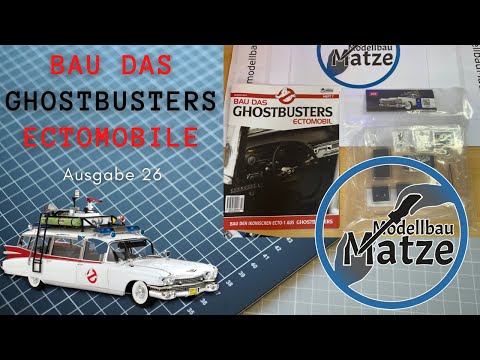 Bau das Ghostbusters Ectomobil - Phase 26 - Eaglemoss (Ecto-1)