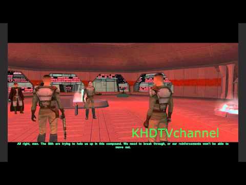 Kotor 2 TSL RCM 1.7 Walkthrough part 58 - Telos Under Attack (Light Side Female)