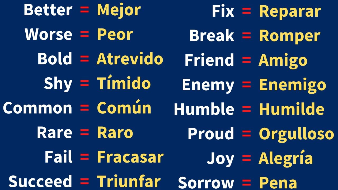 🔥 115 Palabras Opuestas en Inglés