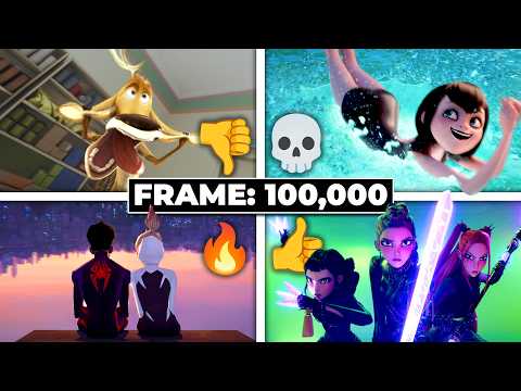 Ranking Every SONY ANIMATION Movie by the 100,000 Frame