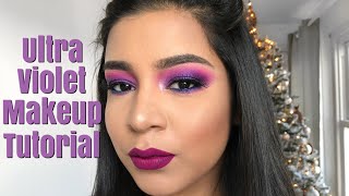 Ultra Violet - 2018 Pantone Color is the Year Makeup Tutorial