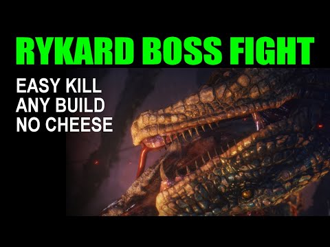 RYKARD BOSS FIGHT - EASY KILL, ANY BUILD, NO CHEESE - Elden Ring Prisoner Walkthrough Part 112