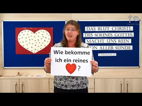 Sonntagschule - Ein reines Herz bekommen (#Kinderstunde #Kinderkirche #Kindergottesdienst)