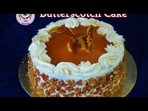 Eggless Butterscotch Cake | A Perfect Cake Recipe For Beginners | Cake Recipe From Scratch Video
