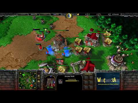 Hitman(ORC) vs JohnnyCage(HU) - WarCraft 3 Frozen Throne - RN3991