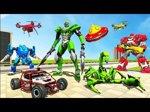 Scorpion Robot Car +++ MECH Robot Transformation Game +++ android gameplay