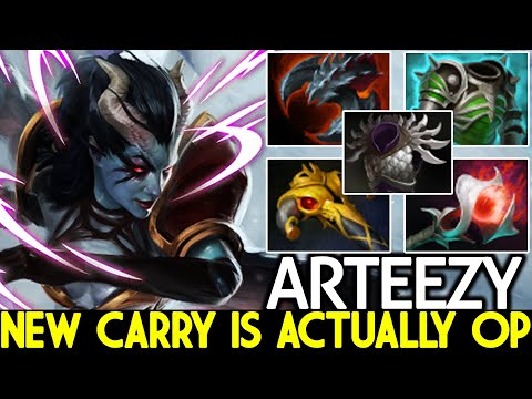 ARTEEZY [Queen of Pain] New Carry Spam in Ranked is Actually OP 7.26 Dota 2